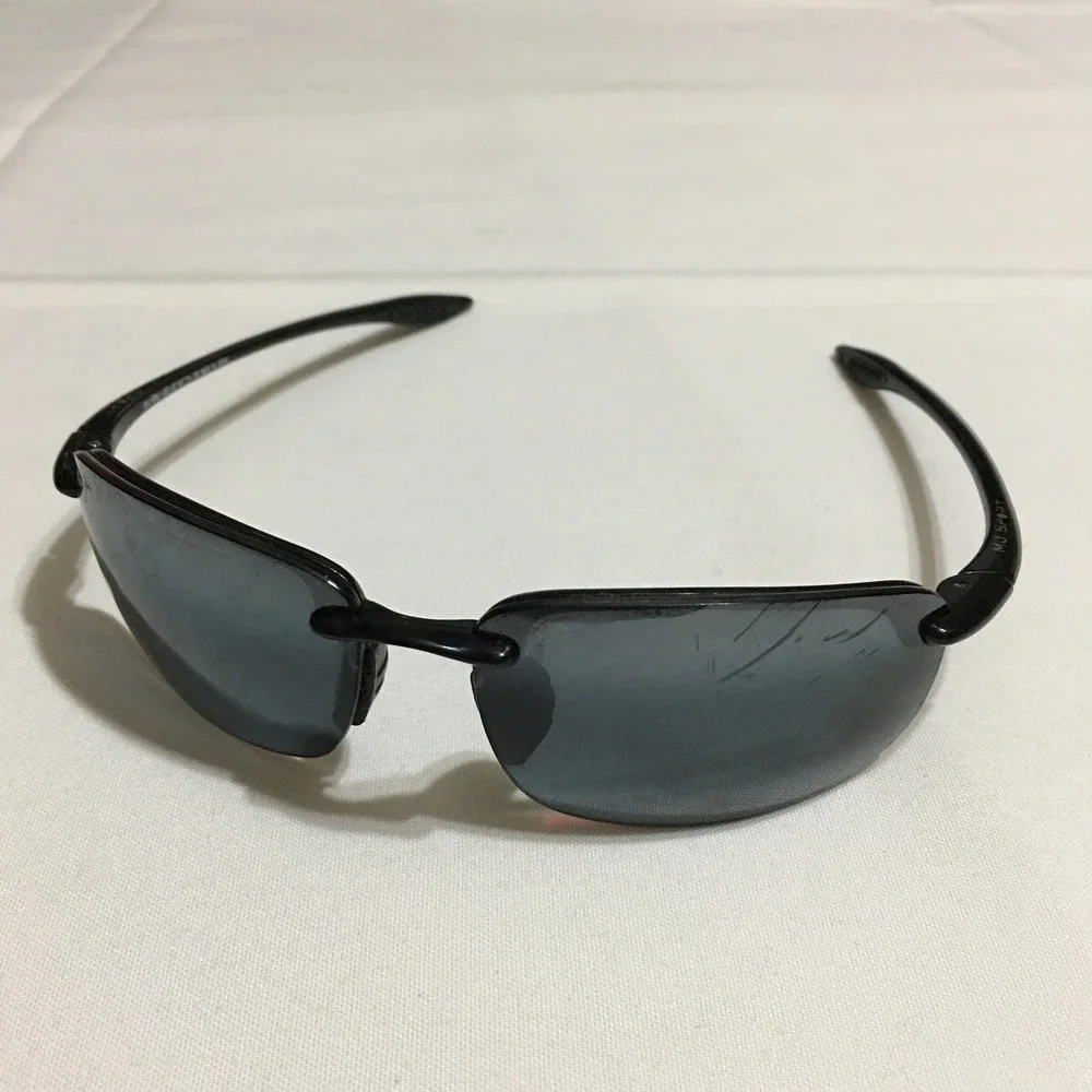Maui Jim Sunglasses MJ Sport Ho'okipa MJ-407-02 Black 64-17-130, Japan